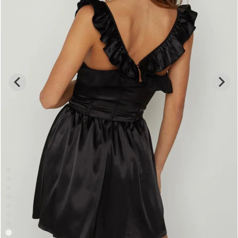 Beginning Boutique Black Corset Mini Dress - Picture 2 of 9